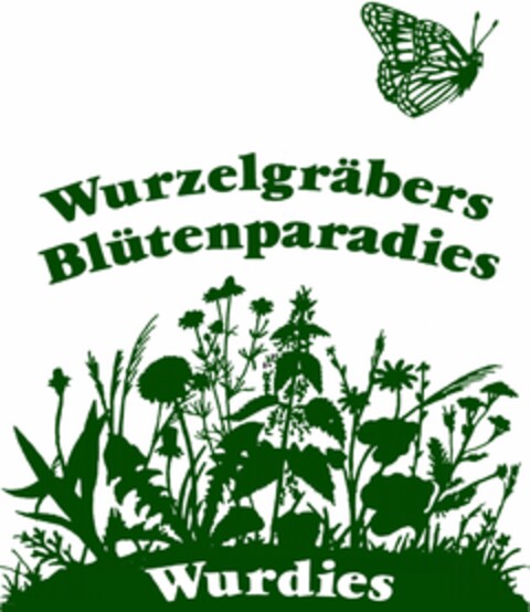 Wurzelgräbers Blütenparadies Wurdies Logo (DPMA, 01/08/2020)