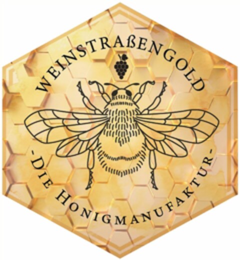 WEINSTRAßENGOLD - DIE HONIGMANUFAKTUR - Logo (DPMA, 15.03.2021)