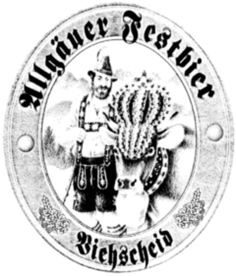 Allgäuer Festbier Biehscheid Logo (DPMA, 11.09.1998)