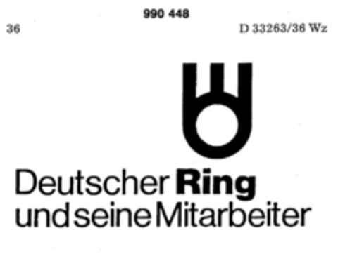 Deutscher Ring und seine Mitarbeiter Logo (DPMA, 02.04.1979)