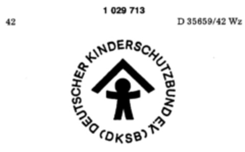 Deutscher Kinderschutzbund (DSKB) E.V. Logo (DPMA, 10/28/1980)