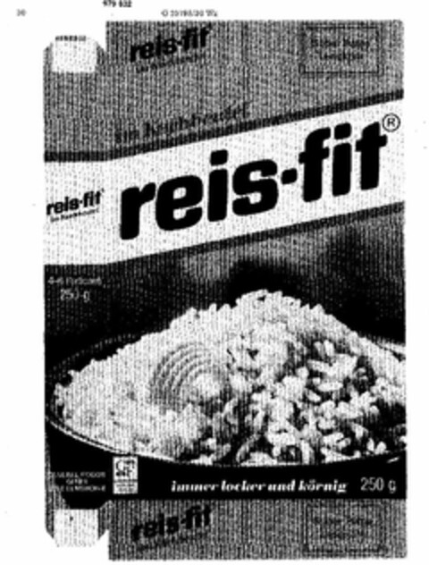 reis-fit im Kochbeutel Logo (DPMA, 27.01.1978)