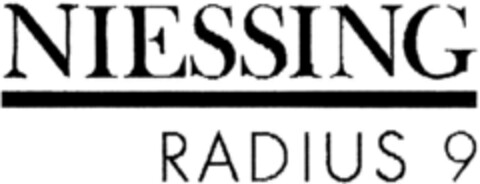 NIESSING Logo (DPMA, 21.04.1993)