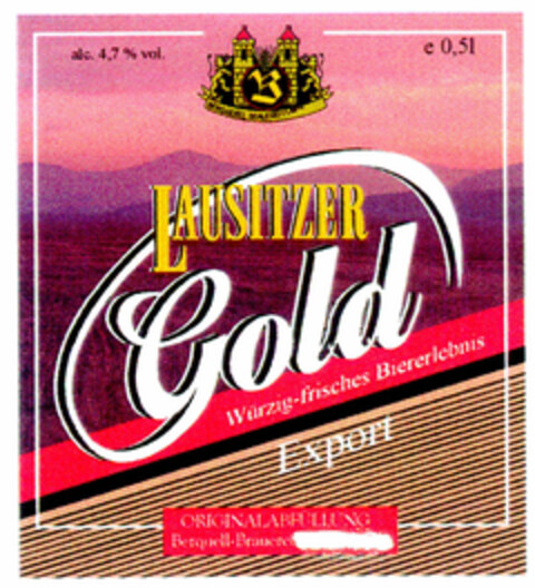 Lausitzer Gold Logo (DPMA, 03/17/2000)