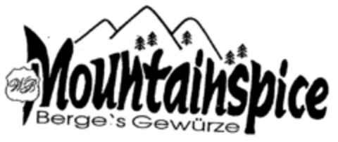 Mountainspice Berge's Gewürze Logo (DPMA, 30.03.2000)