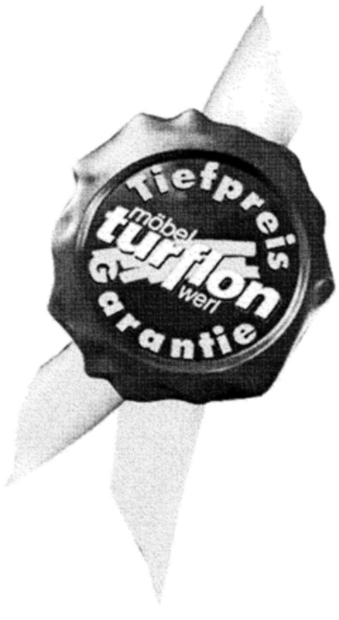 Tiefpreis möbel turflon werl Garantie Logo (DPMA, 08/29/2000)