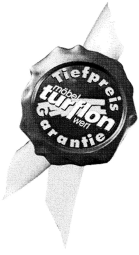 Tiefpreis möbel turflon werl Garantie Logo (DPMA, 29.08.2000)