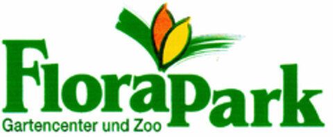 Florapark Gartencenter und Zoo Logo (DPMA, 12.10.2000)