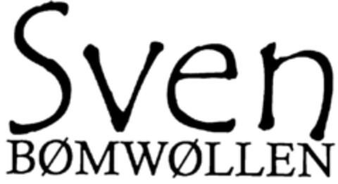 Sven BøMWøLLEN Logo (DPMA, 10/01/2001)