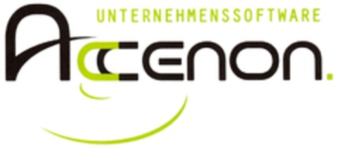 UNTERNEHMENSSOFTWARE ACCENON Logo (DPMA, 18.05.2009)