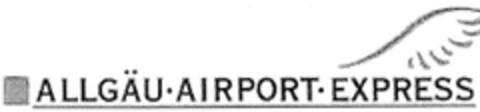 ALLGÄU·AIRPORT·EXPRESS Logo (DPMA, 23.07.2009)