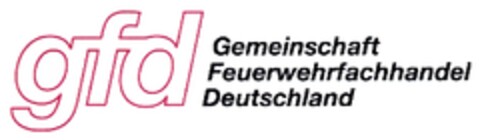 gfd Gemeinschaft Feuerwehrfachhandel Deutschland Logo (DPMA, 27.09.2011)