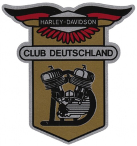 HARLEY-DAVIDSON CLUB DEUTSCHLAND Logo (DPMA, 08/08/2013)