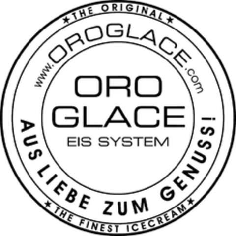 OROGLACE EIS SYSTEM Logo (DPMA, 02.01.2014)