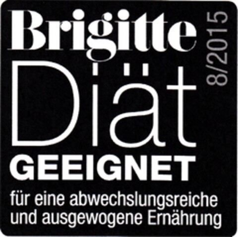 Brigitte Diät GEEIGNET Logo (DPMA, 05.12.2014)