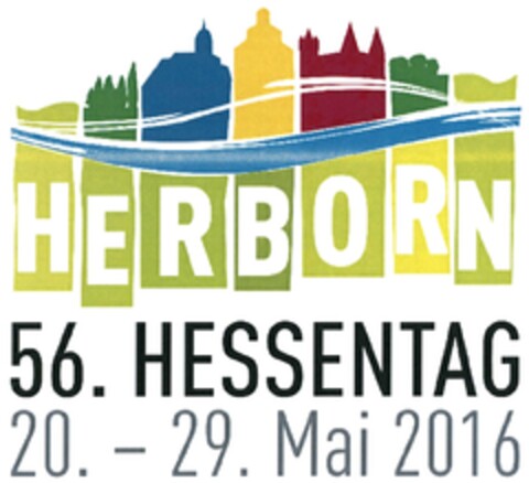HERBORN 56. HESSENTAG 20.-29. Mai 2016 Logo (DPMA, 12.09.2015)