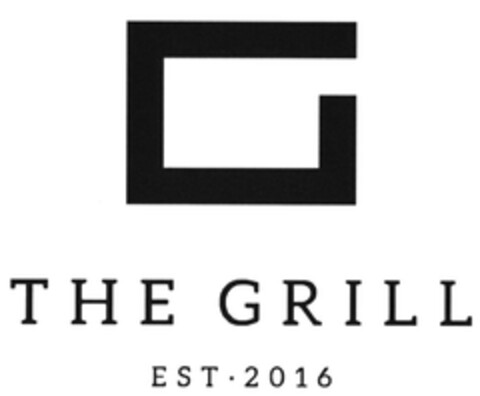 THE GRILL, EST · 2016 Logo (DPMA, 21.04.2016)