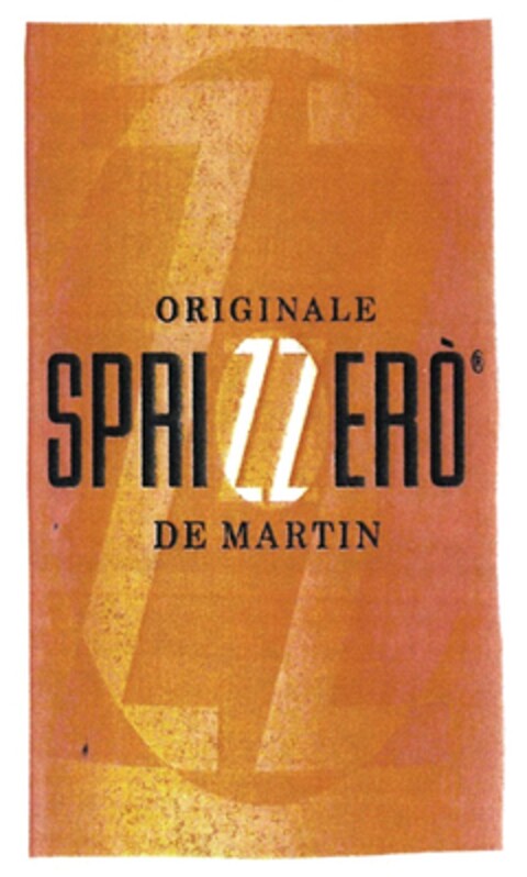 ORIGINALE SPRIZZERO DE MARTIN Logo (DPMA, 28.05.2016)