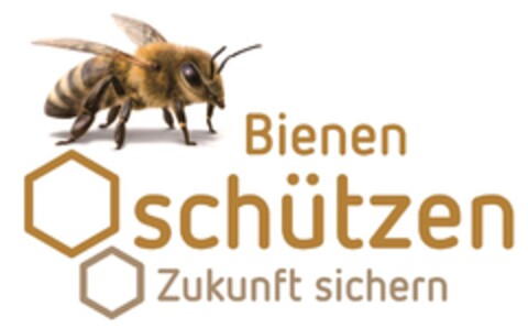 Bienen schützen Zukunft sichern Logo (DPMA, 12.07.2018)