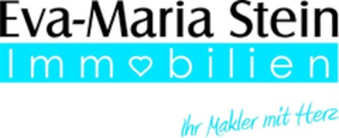 Eva-Maria Stein Immobilien Ihr Makler mit Herz Logo (DPMA, 18.04.2018)