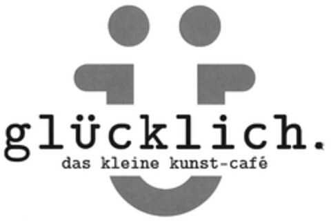 glücklich. das kleine kunst-café Logo (DPMA, 24.02.2021)