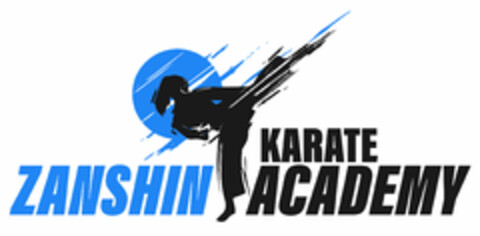 ZANSHIN KARATE ACADEMY Logo (DPMA, 10/17/2022)