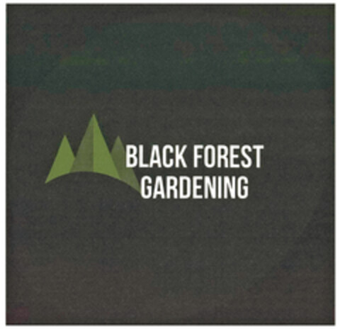 BLACK FOREST GARDENING Logo (DPMA, 21.02.2024)