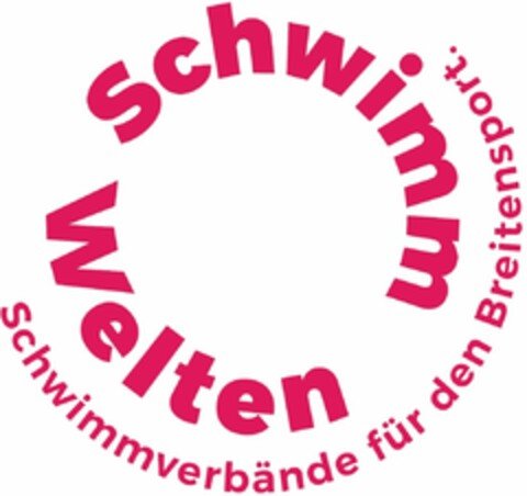 Schwimm Welten Schwimmverbände für den Breitensport. Logo (DPMA, 30.01.2024)