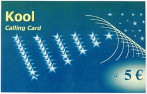 Kool Calling Card 5€) Logo (DPMA, 15.09.2003)