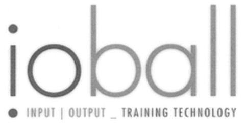 ioball INPUT OUTPUT... TRAINING TECHNOLOGY Logo (DPMA, 25.11.2007)