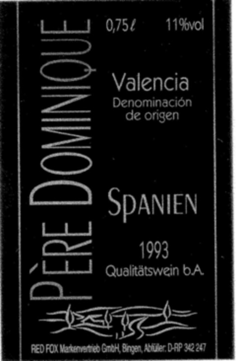 PERE DOMINIQUE Logo (DPMA, 18.03.1995)