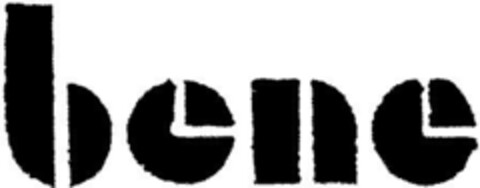 bene Logo (DPMA, 06/23/1995)