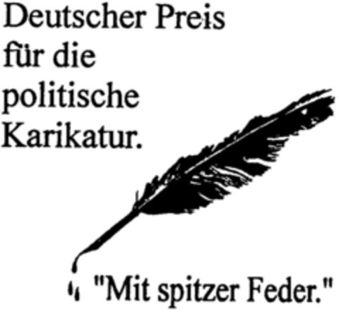Deutscher Preis für die politische Karikatur Logo (DPMA, 08.09.1995)
