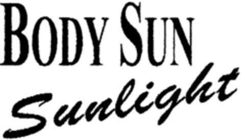 BODY SUN Sunlight Logo (DPMA, 22.03.1997)