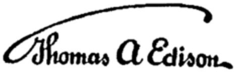 Thomas a Edison Logo (DPMA, 10.02.1998)