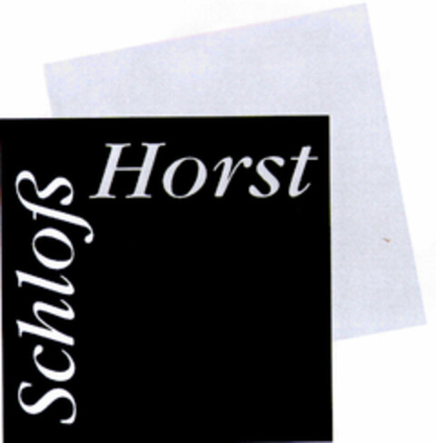 Schloß Horst Logo (DPMA, 26.03.1998)