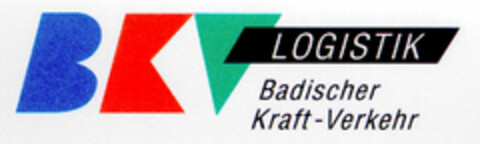 BKV LOGISTIK Badischer Kraft-Verkehr Logo (DPMA, 26.06.1998)