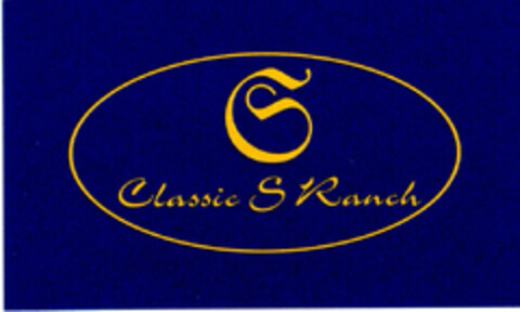 Classic S Ranch Logo (DPMA, 11/05/1999)