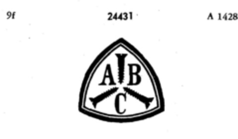 ABC Logo (DPMA, 15.04.1897)