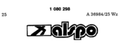 alspo Logo (DPMA, 28.04.1983)