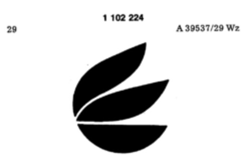 1102224 Logo (DPMA, 13.02.1985)