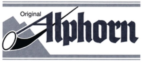 Original Alphorn Logo (DPMA, 12.08.1994)