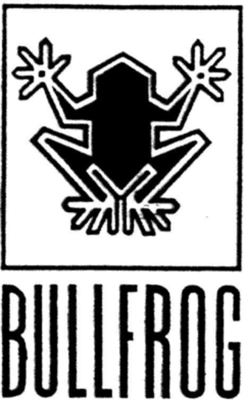 BULLFROG Logo (DPMA, 29.04.1994)