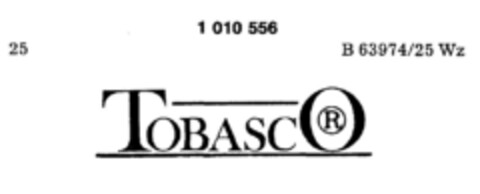 TOBASCO Logo (DPMA, 08.09.1979)