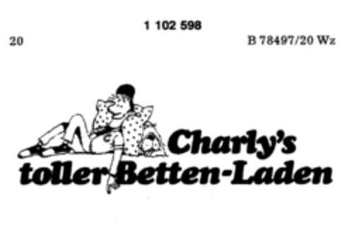 Charly`s toller Betten- Laden Logo (DPMA, 16.01.1986)