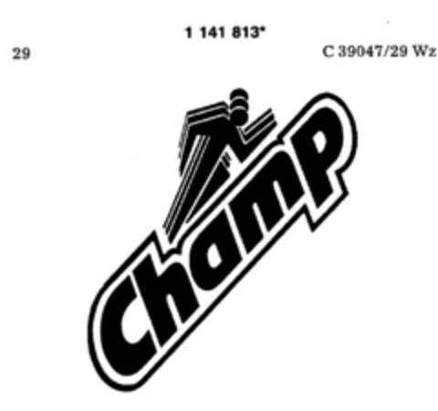 Champ Logo (DPMA, 10.05.1989)