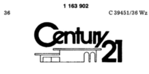 Century 21 Logo (DPMA, 02.08.1989)