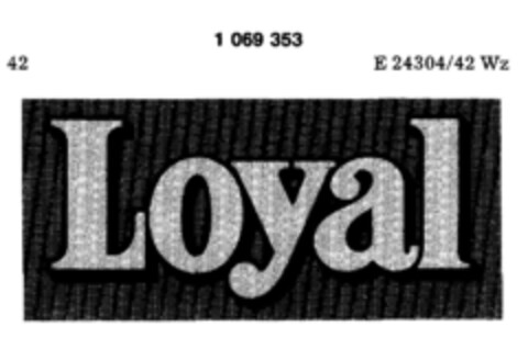 Loyal Logo (DPMA, 07.04.1984)