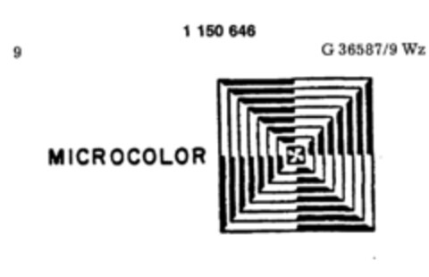 MICROCOLOR Logo (DPMA, 03/29/1989)