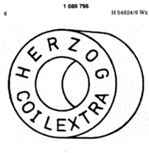 HERZOG COILEXTRA Logo (DPMA, 05.09.1985)